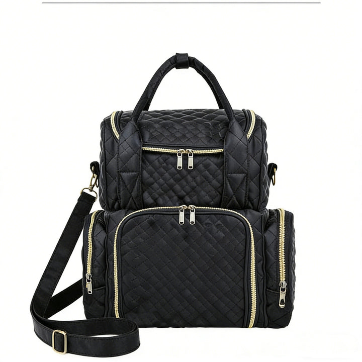 Stylish Quilted Multi-Compartment Backpack Stornfield