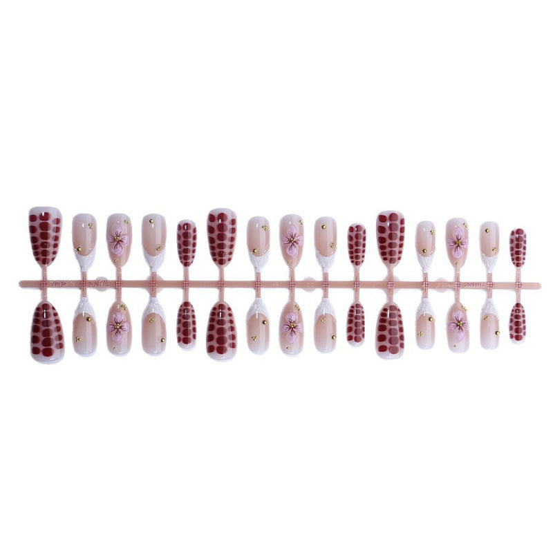Floral Art Press-On Nail Set Stornfield