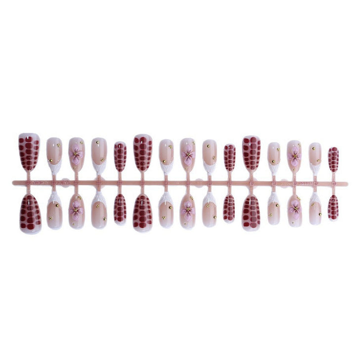 Floral Art Press-On Nail Set Stornfield