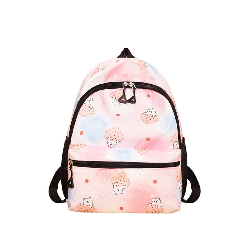 Cute Animal-Print School Backpack Stornfield