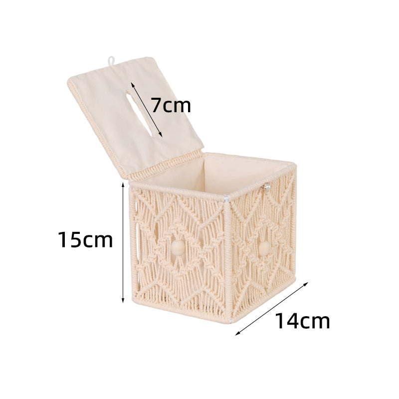 Macrame Storage Box Stornfield