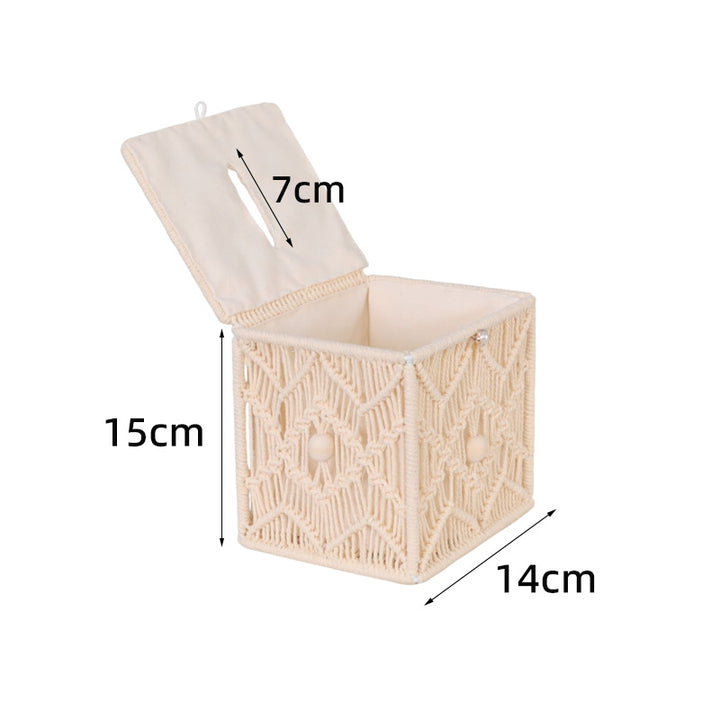 Macrame Storage Box Stornfield