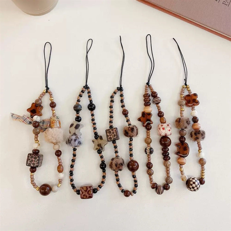 Decorative Beaded Charm Keychain Stornfield