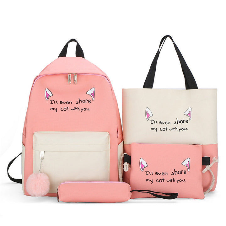 Cute Animal-Themed Backpack Set Stornfield