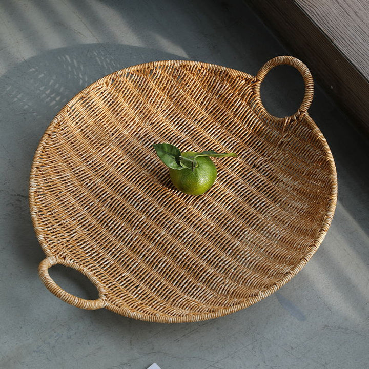 Handwoven Rectangular Storage Basket with Comfortable Handles Stornfield