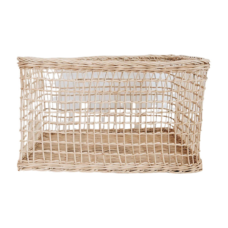 Storage basket with woven design Stornfield