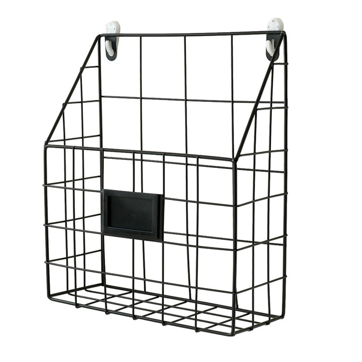 Wall shelf with storage basket Stornfield