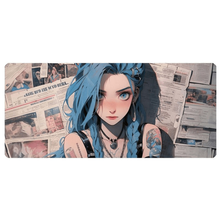 Anime-Inspired Gaming Mouse Pad
