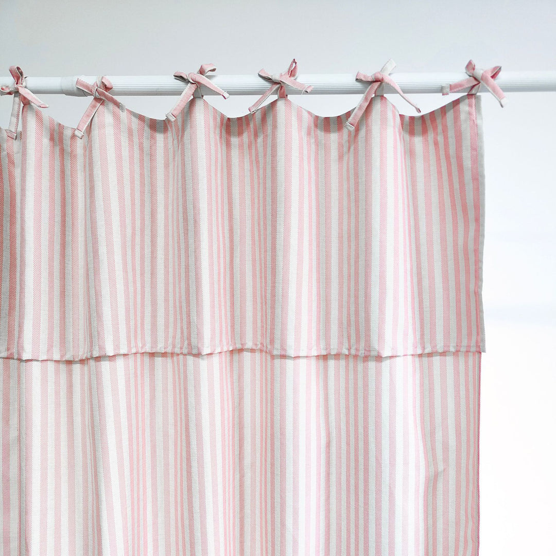 Elegant Striped Shower Curtain Stornfield