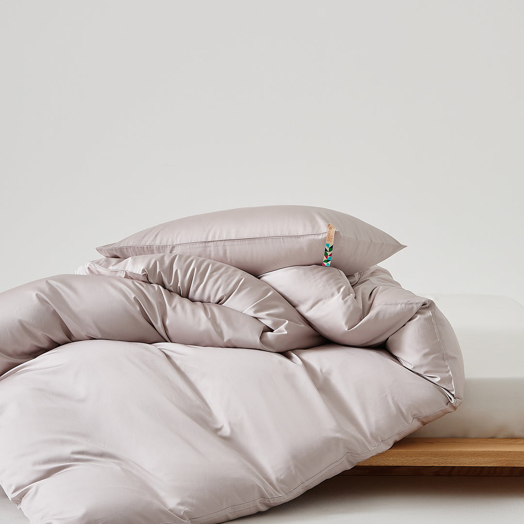 Minimalist Silky-Touch Microfiber Duvet Cover Set with Pillowcases