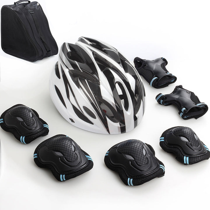 Safety Helmet and Protective Gear Set Stornfield