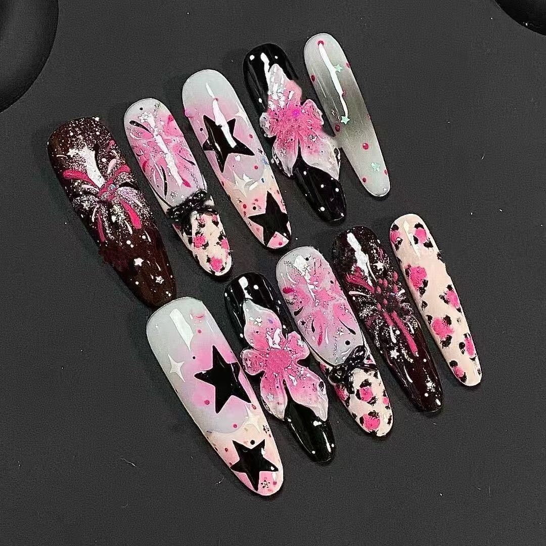 Stiletto Press-On Nail Extensions Stornfield