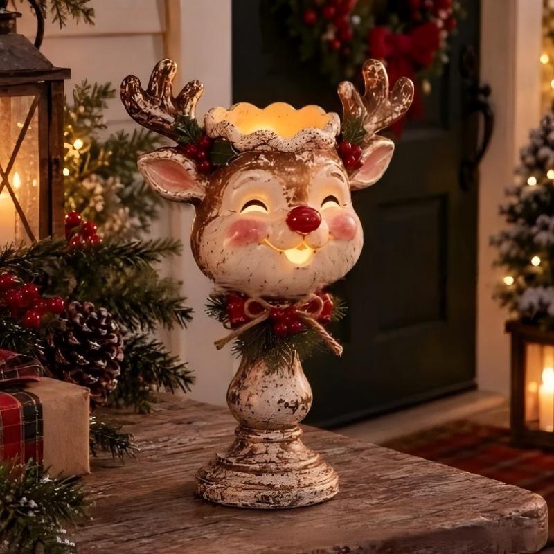 Decorative nutcracker table lamp Stornfield