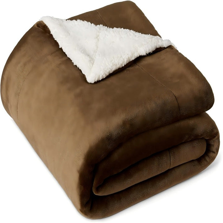 Reversible Plush Sherpa Blanket Stornfield
