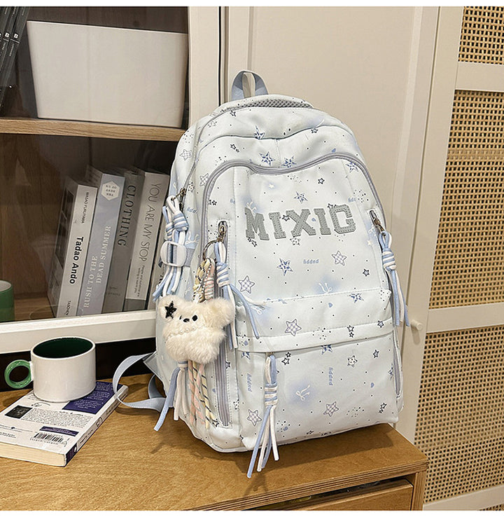 Trendy Illustrated Graphic Backpack Stornfield