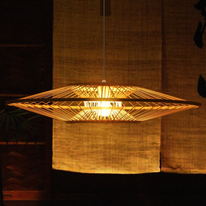 Geometric Pattern Pendant Light
