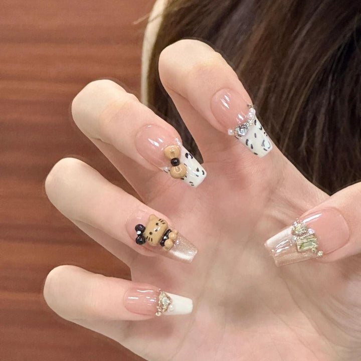 Glossy Ombre Press-On Nails