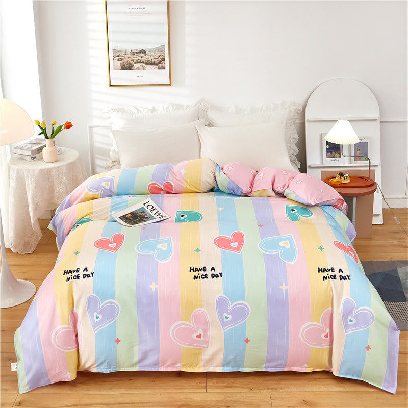 Elegant Floral Patterned Duvet Cover Set