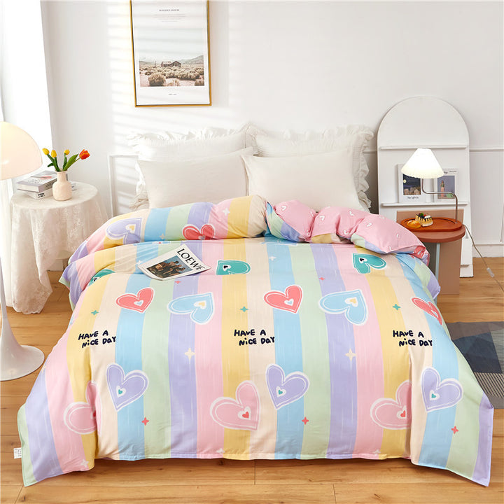 Elegant Floral Patterned Duvet Cover Set