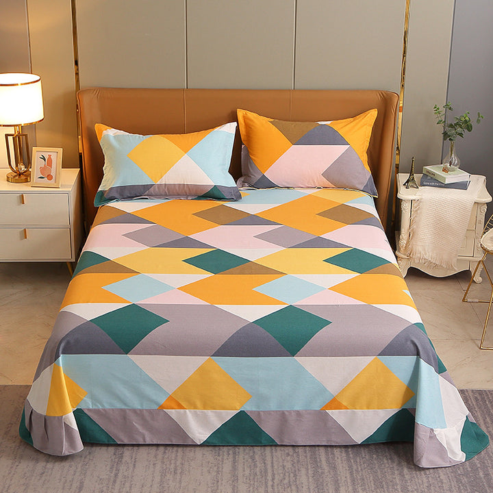 Floral Patterned Bed Cover Set