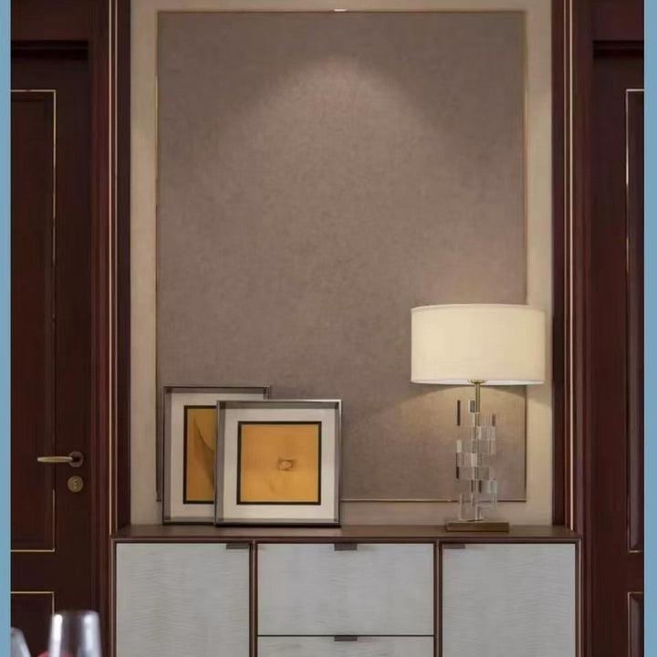 Modern Crystal Block Table Lamp