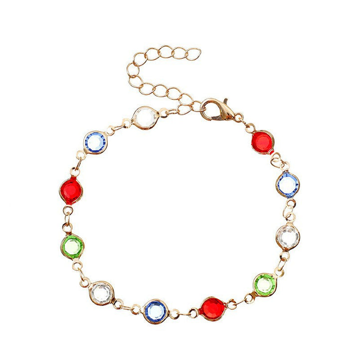 Butterfly and Daisy Charm Anklet Stornfield