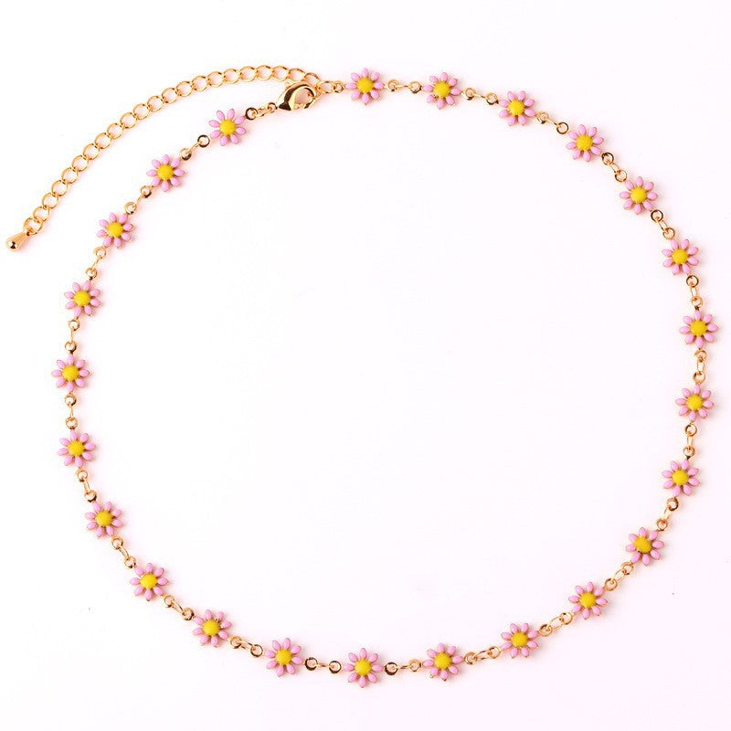 Floral Daisy Chain Necklace Stornfield