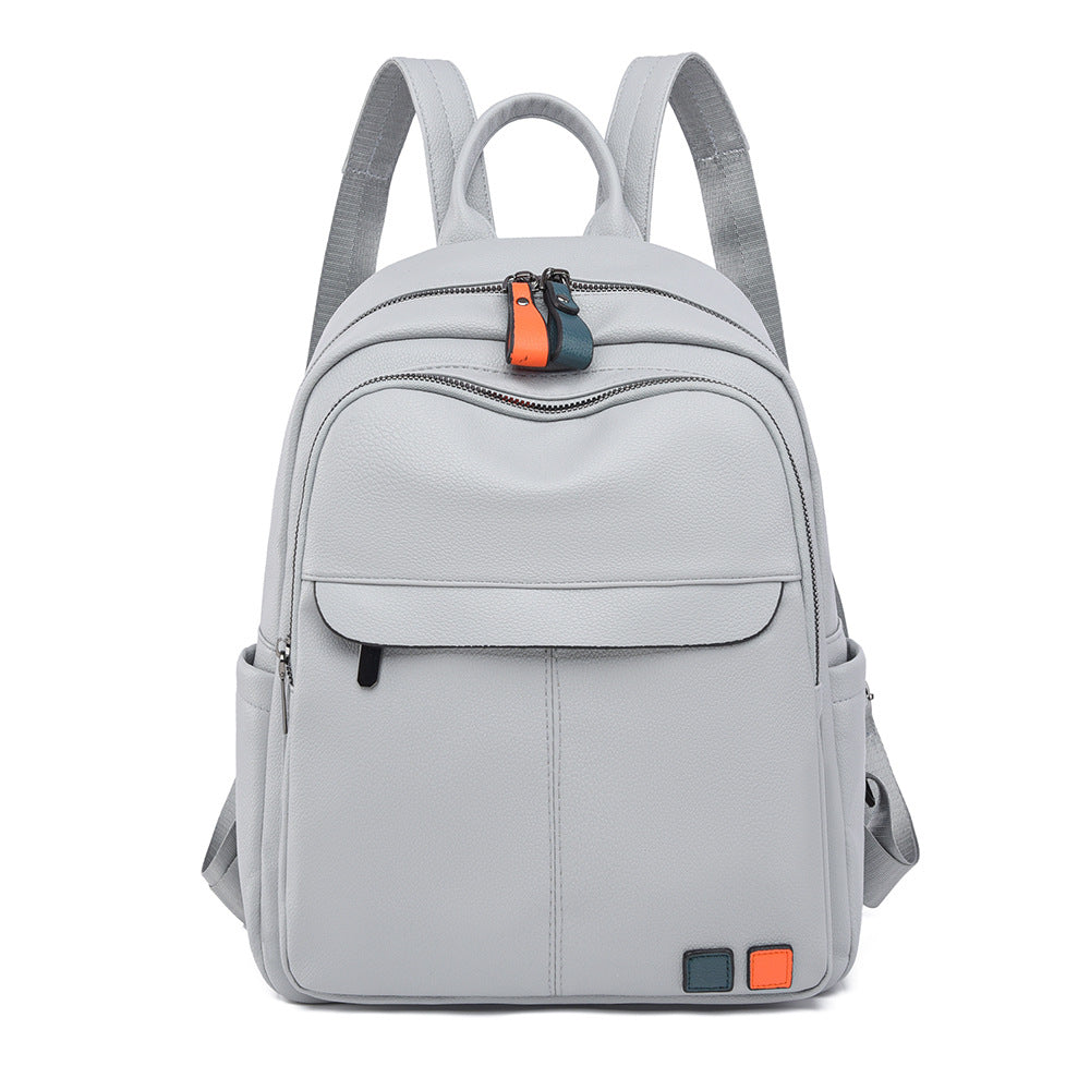 Leather Multi-Compartment Backpack Stornfield