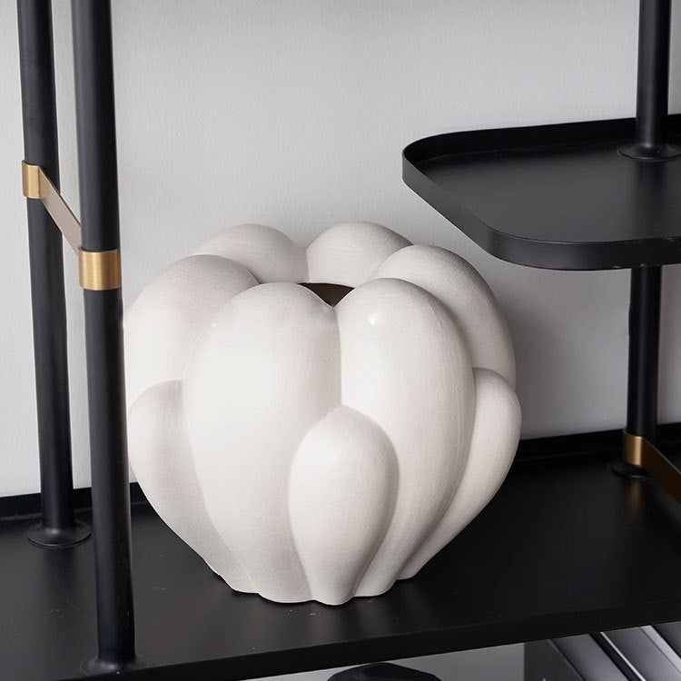 Decorative Floral Ceramic Sculpture