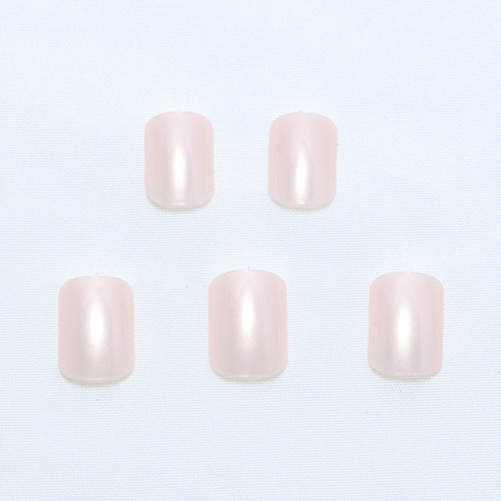 Premium Press-On Nail Kit with Natural Finish Stornfield