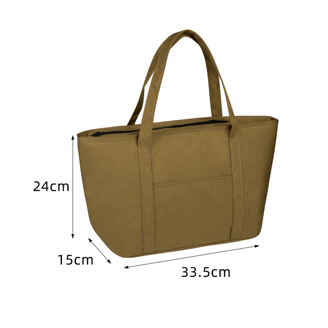 Women's durable shopping bag with insulating interior Stornfield