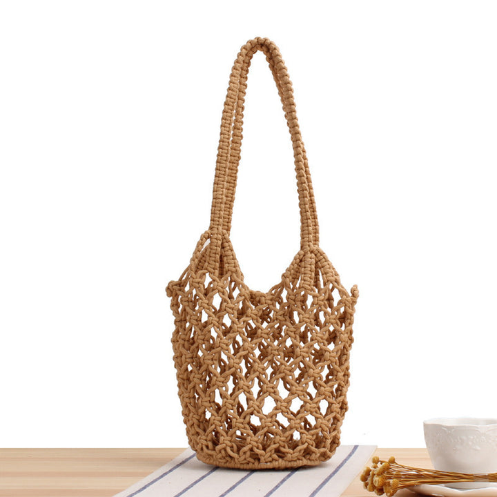 Trendy Macrame Beach Bag Stornfield