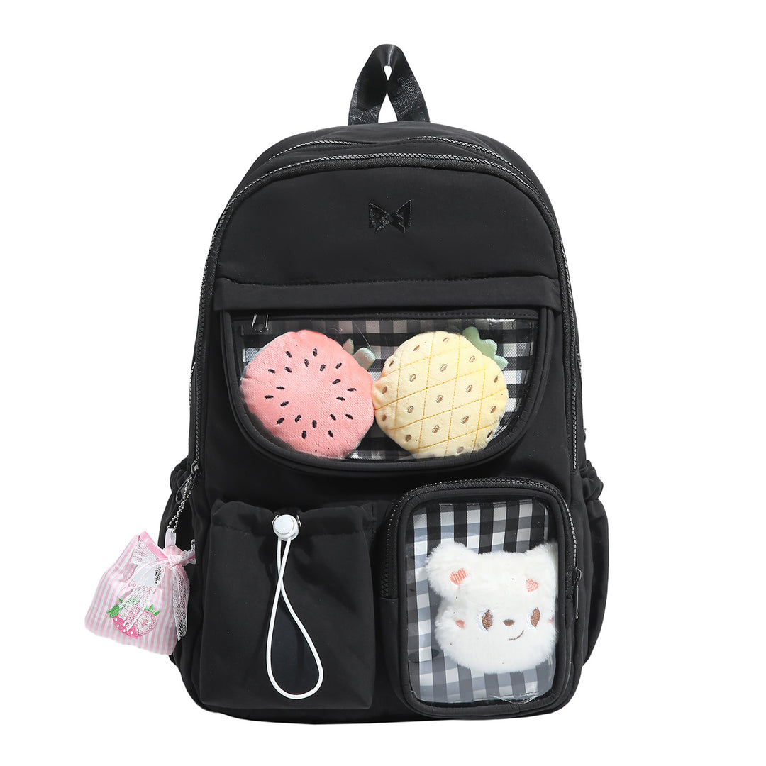 Functional Plush Storage Backpack Stornfield