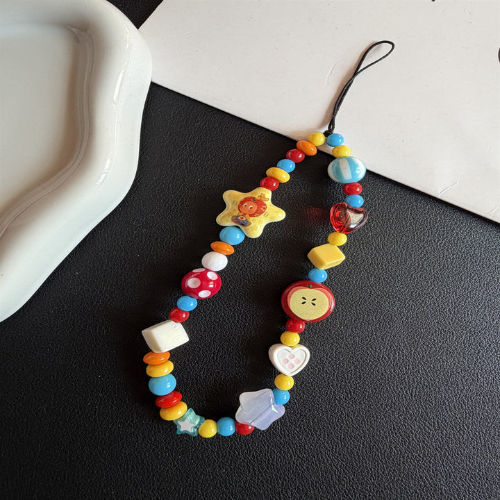 Playful Themed Beaded Eyewear Holder Stornfield