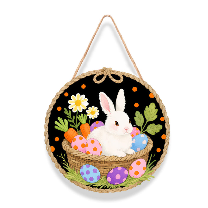 Decorative Easter-Themed Wall Hanging Sign