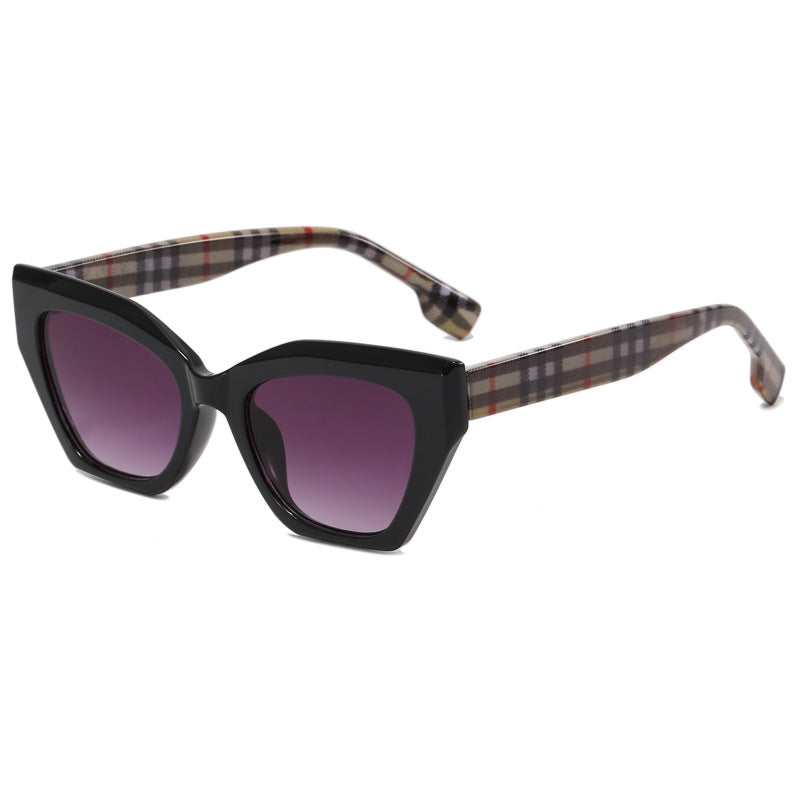 Women’s asymmetrical oversized sunglasses with trendy frame Stornfield