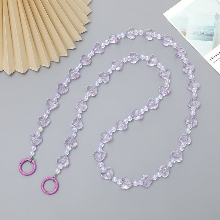 Heart-Shaped Beaded Eyewear Chain Stornfield 1790134470
