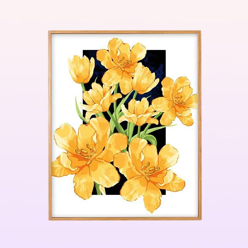 Floral Peony Illustration Wall Art Stornfield