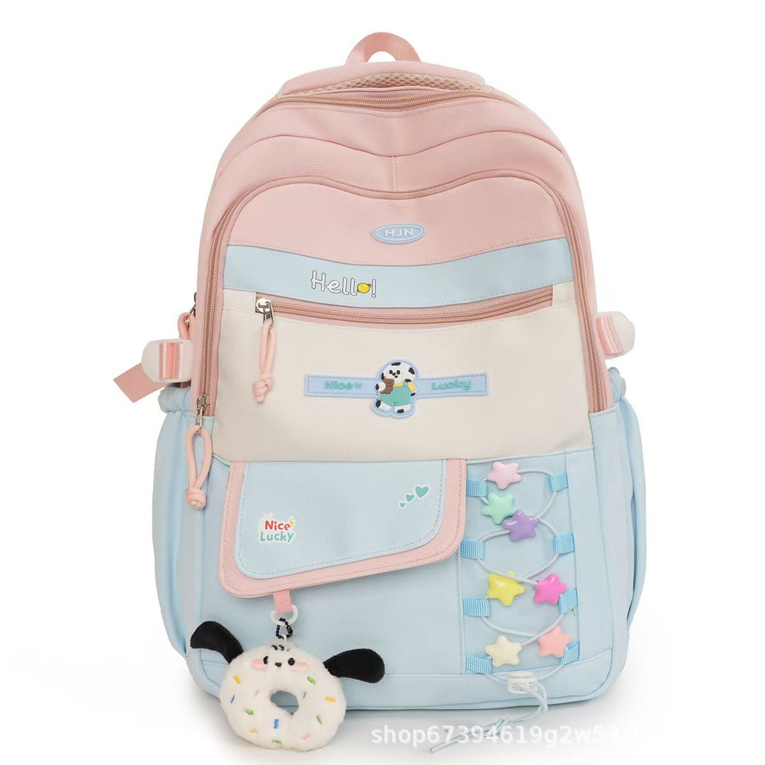 Playful Character Design School Backpack Stornfield