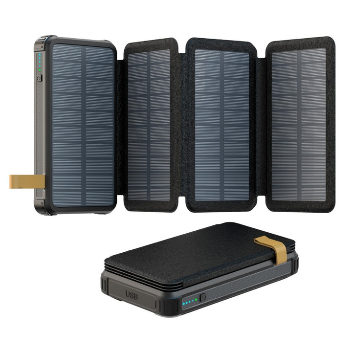 Solar-powered Power Bank with Fast Charging Function from Stornfield