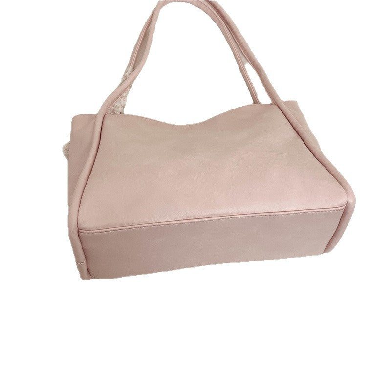 Stylish Bow-Accent Handheld Bag