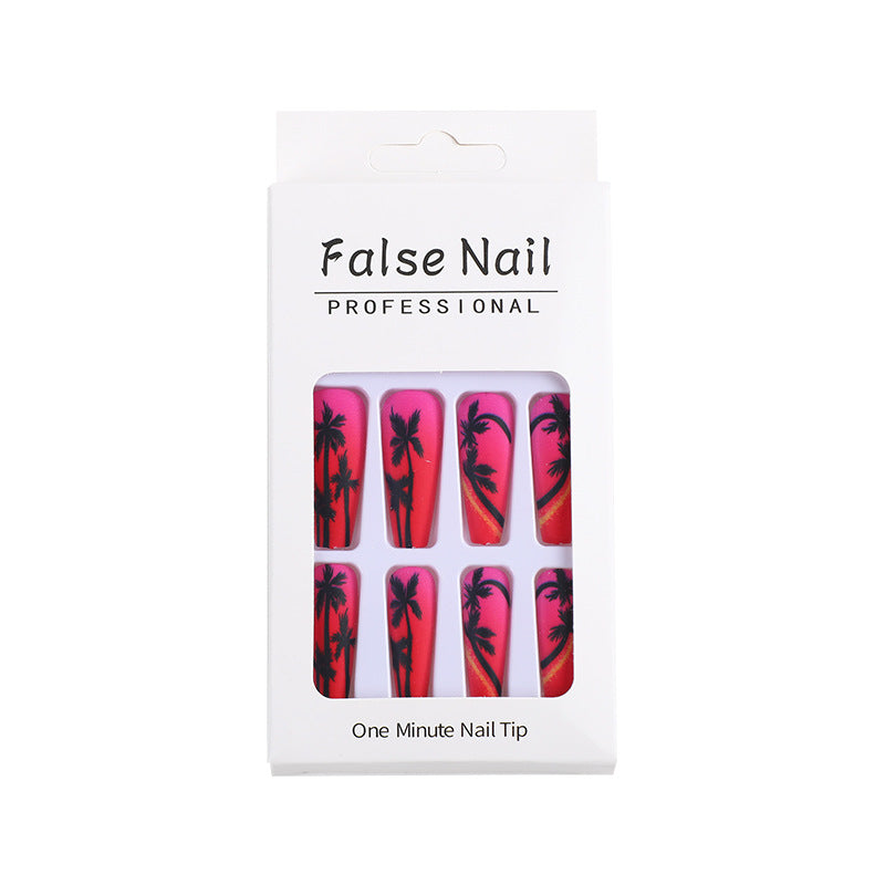 Creative artificial nails in modern palm design Stornfield