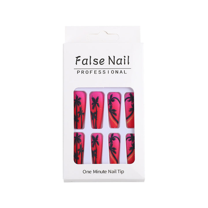 Creative artificial nails in modern palm design Stornfield