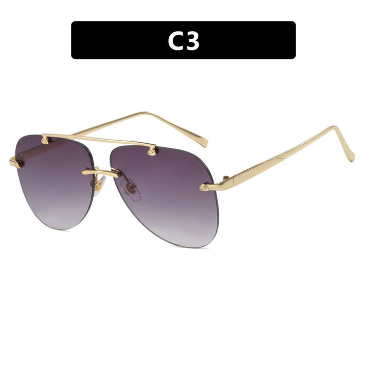 Women's elegant pilot sunglasses with UV protection and reflective lenses Stornfield