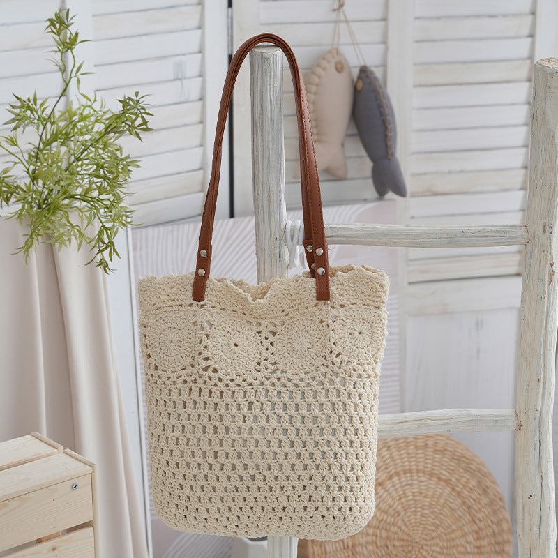 Handwoven bast bag Stornfield