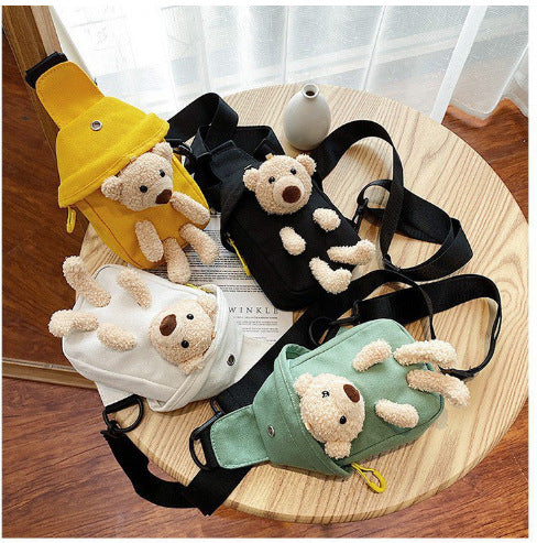 Cute Animal-Themed Plush Sling Bag Stornfield