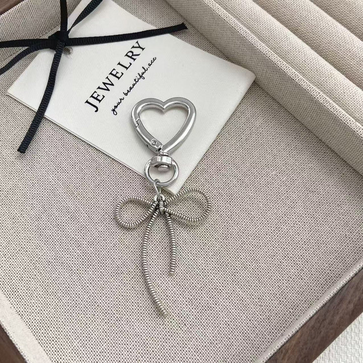 Elegant Bow-Shaped Keychain Stornfield 1787102672