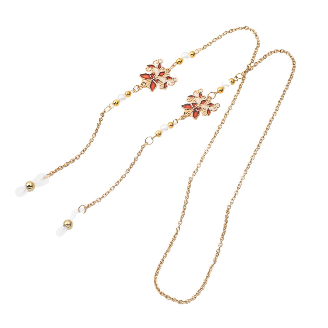 Elegant Floral Eyewear Chain Stornfield