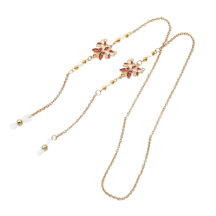 Elegant Floral Eyewear Chain Stornfield