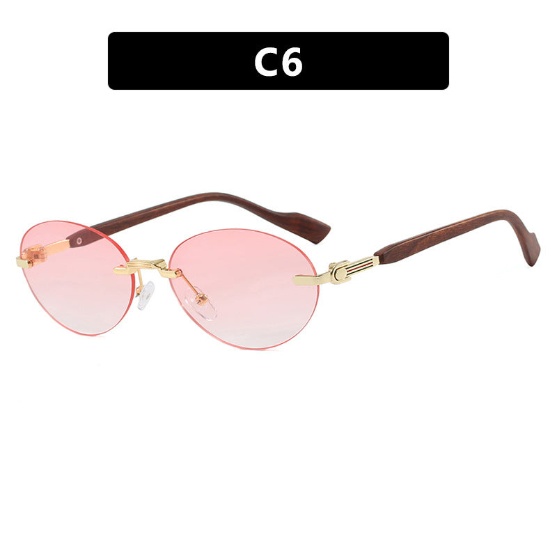 Women's fashionable sunglasses in elegant retro style with high-quality lenses and wooden details Stornfield
